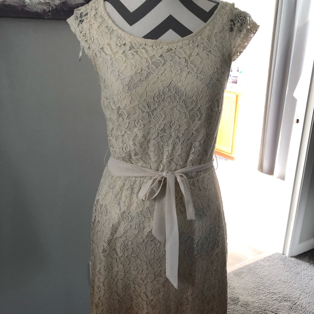 Floral lace dress